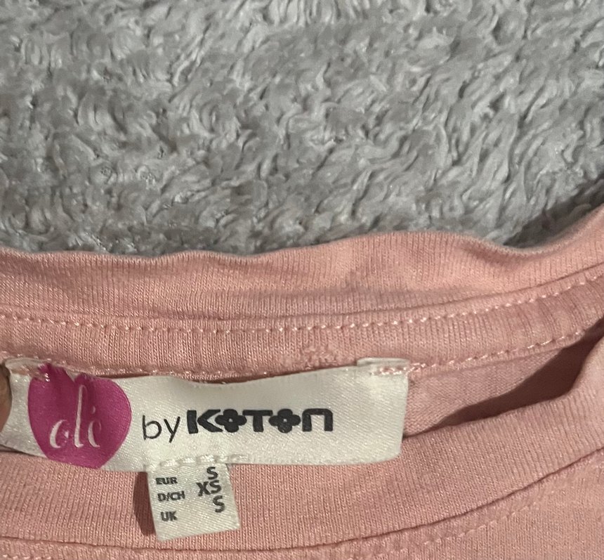 Kadın Pudra Pembe Basic Tişört - Görsel 2