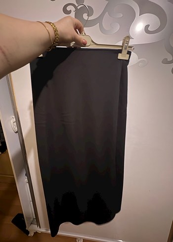 Siyah Kadın Midi   etek - Görsel 2