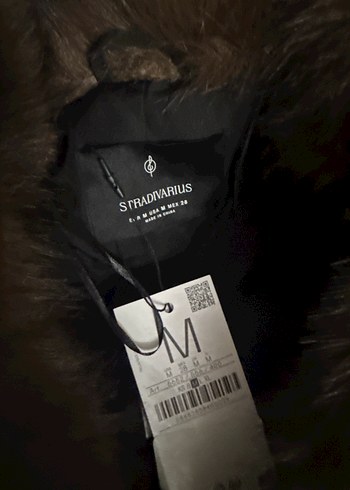 Stradivarius Kahverengi Kürk - Görsel 6