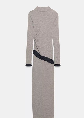 ZARA ELBİSE ÜSTE OTURAN - Görsel 2