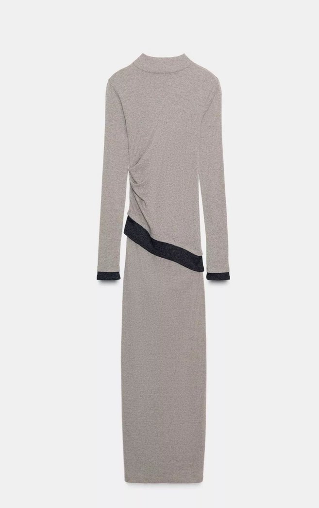 ZARA ELBİSE ÜSTE OTURAN - Görsel 2