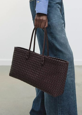 ZARA KAHVERENGİ ÇANTA YENİ ETİKETLİ - Görsel 2