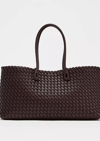 ZARA KAHVERENGİ ÇANTA YENİ ETİKETLİ - Görsel 3