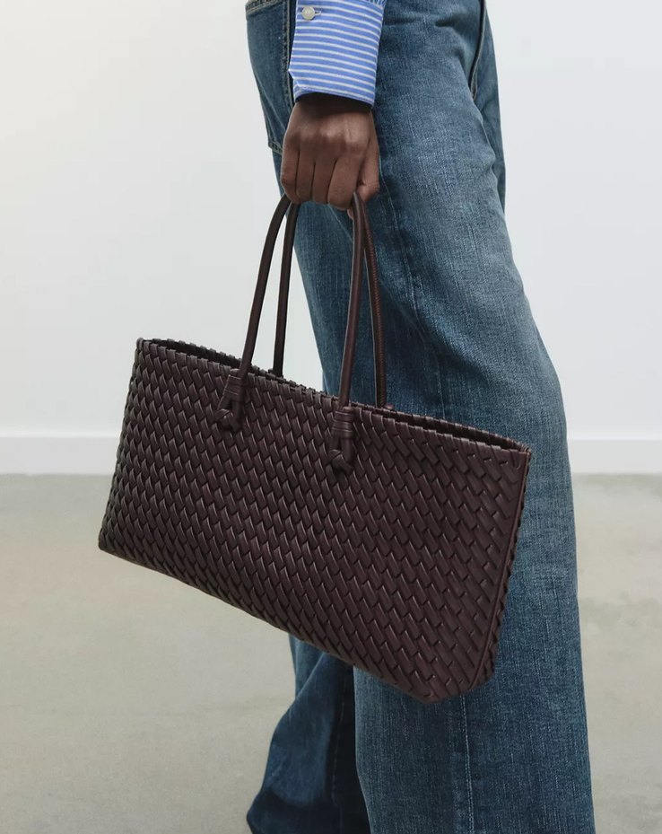 ZARA KAHVERENGİ ÇANTA YENİ ETİKETLİ - Görsel 2