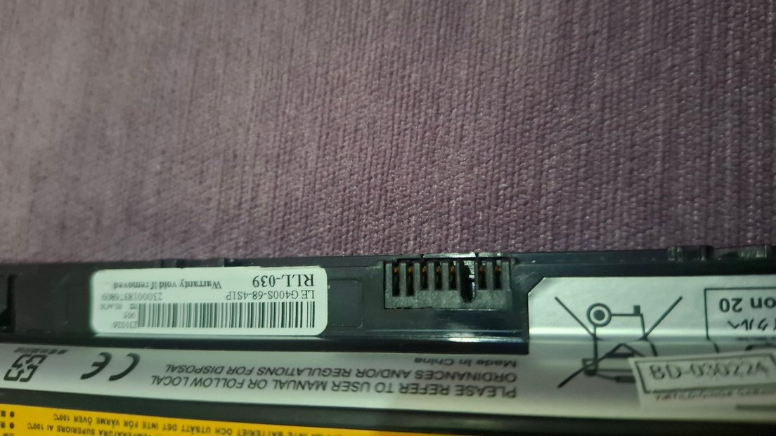 Lenovo G50 Serisi Uyumlu Batarya - Sıfır - Görsel 2