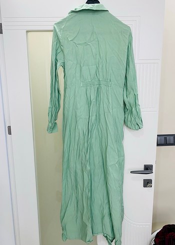Su yeşili elbise - Görsel 4