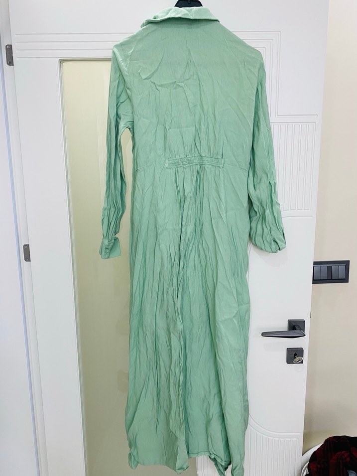 Su yeşili elbise - Görsel 4