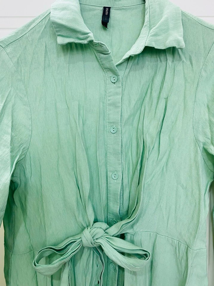 Su yeşili elbise - Görsel 3