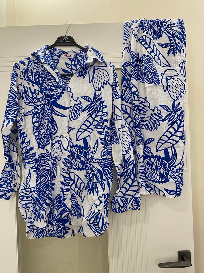 Mavi Desenli ikili takım - Görsel 2