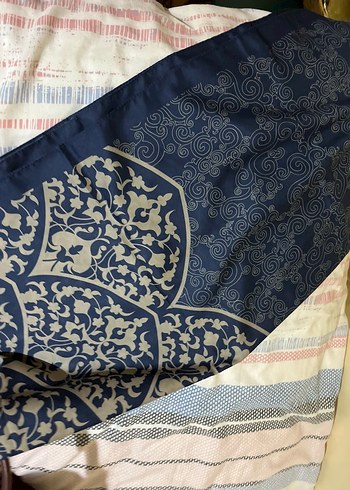 Kamel Renkli Vintage Desenli Kadın Fular - Görsel 5