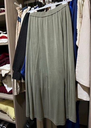 Mint yeşili şık etekli takım - Görsel 9