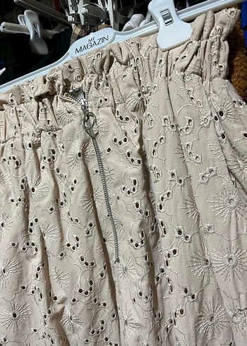 Mavi Detaylı Nakışlı Bohem Kadın Ceket - Görsel 5