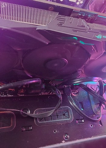 ASUS ROG STRIX RX 580 8GB OC  KUTULU  MİNİNGSİZ ,TESTLİ, TEMİZ - Görsel 5