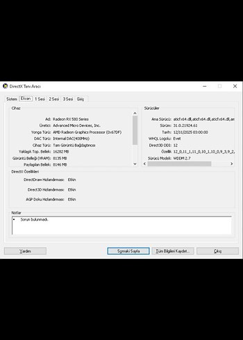 ASUS ROG STRIX RX 580 8GB OC  KUTULU  MİNİNGSİZ ,TESTLİ, TEMİZ - Görsel 9