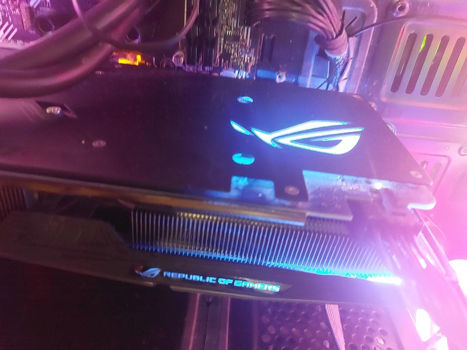 ASUS ROG STRIX RX 580 8GB OC  KUTULU  MİNİNGSİZ ,TESTLİ, TEMİZ - Görsel 3