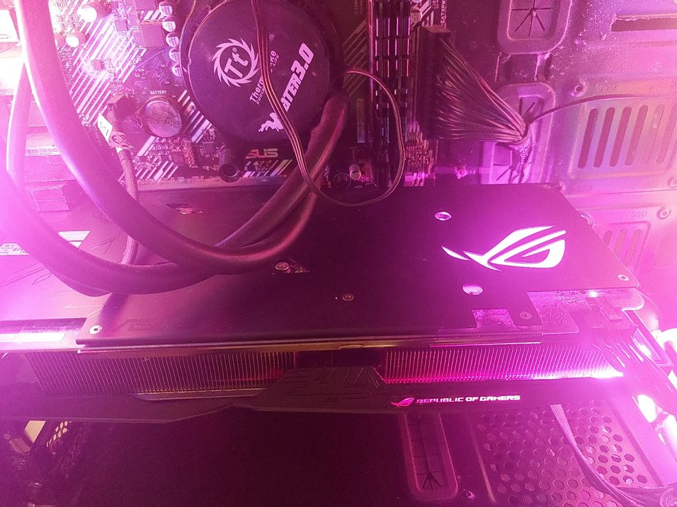 ASUS ROG STRIX RX 580 8GB OC  KUTULU  MİNİNGSİZ ,TESTLİ, TEMİZ - Görsel 4
