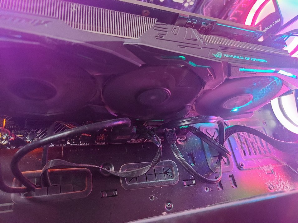 ASUS ROG STRIX RX 580 8GB OC  KUTULU  MİNİNGSİZ ,TESTLİ, TEMİZ - Görsel 5