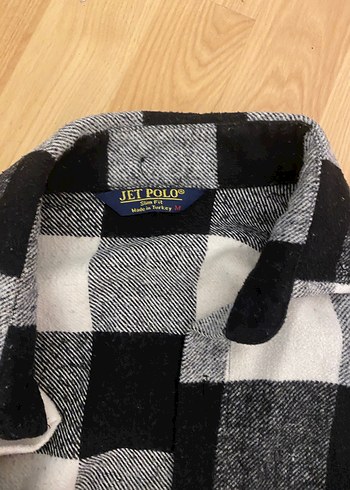 Siyah Kareli Uzun Kollu Oduncu Gömlek - Görsel 2