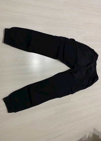 Siyah Kargo Pantolon - Görsel 2
