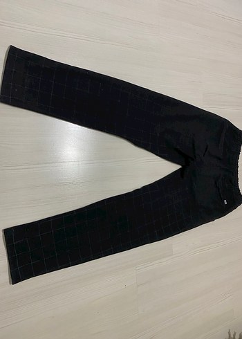 SİYAH KARELİ PULL BEAR JOGER - Görsel 3