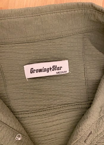 Düğmeli, Uzun Kollu Erkek Keten Gömlek - Görsel 2