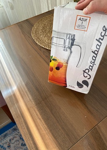 Şeffaf Kulplu Su Sürahisi - Görsel 3