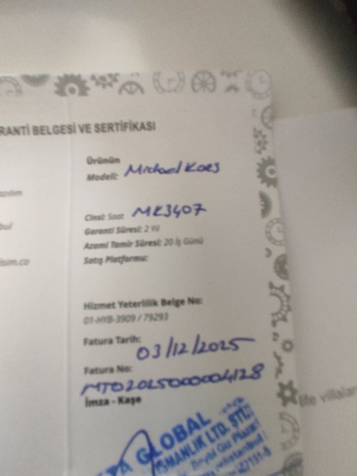 Siyah Kadın Kol Saati, Tokalı, İş Stili - Görsel 2