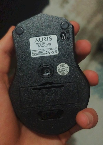 Siyah Auris Kablosuz Mouse - Görsel 2