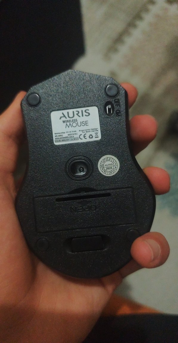 Siyah Auris Kablosuz Mouse - Görsel 2