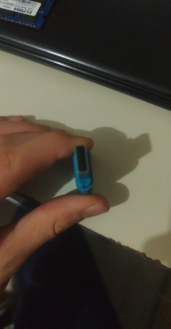 Mavi Plastik USB Flash Bellek 8g toshiba - Görsel 3