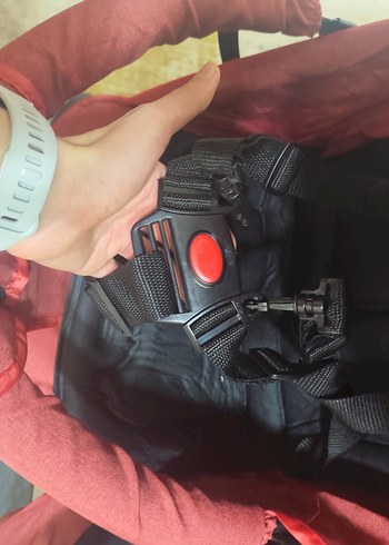 Kırmızı Çift Bebek Arabası Babyhope - Görsel 4