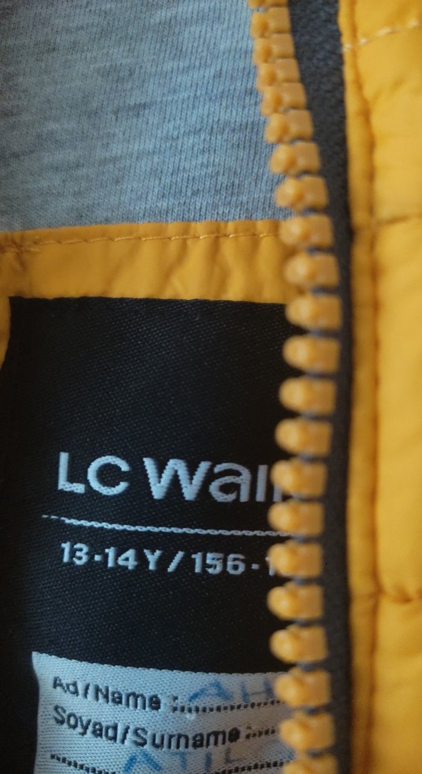 Sarı Erkek Çocuk Kapüşonlu Yelek - Görsel 2