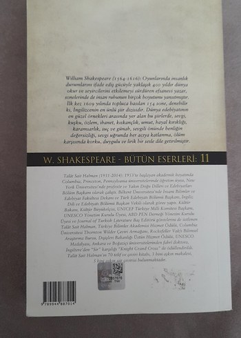 William Shakespeare - Soneler (İngilizce-Türkçe) - Görsel 2