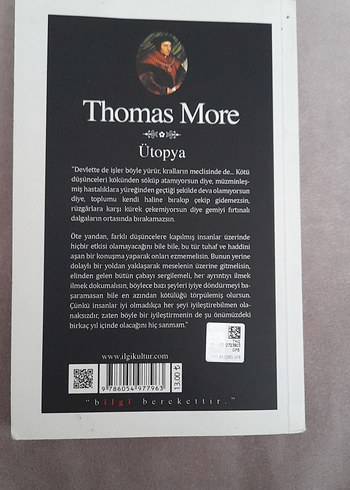 Ütopya - Thomas More - Görsel 2