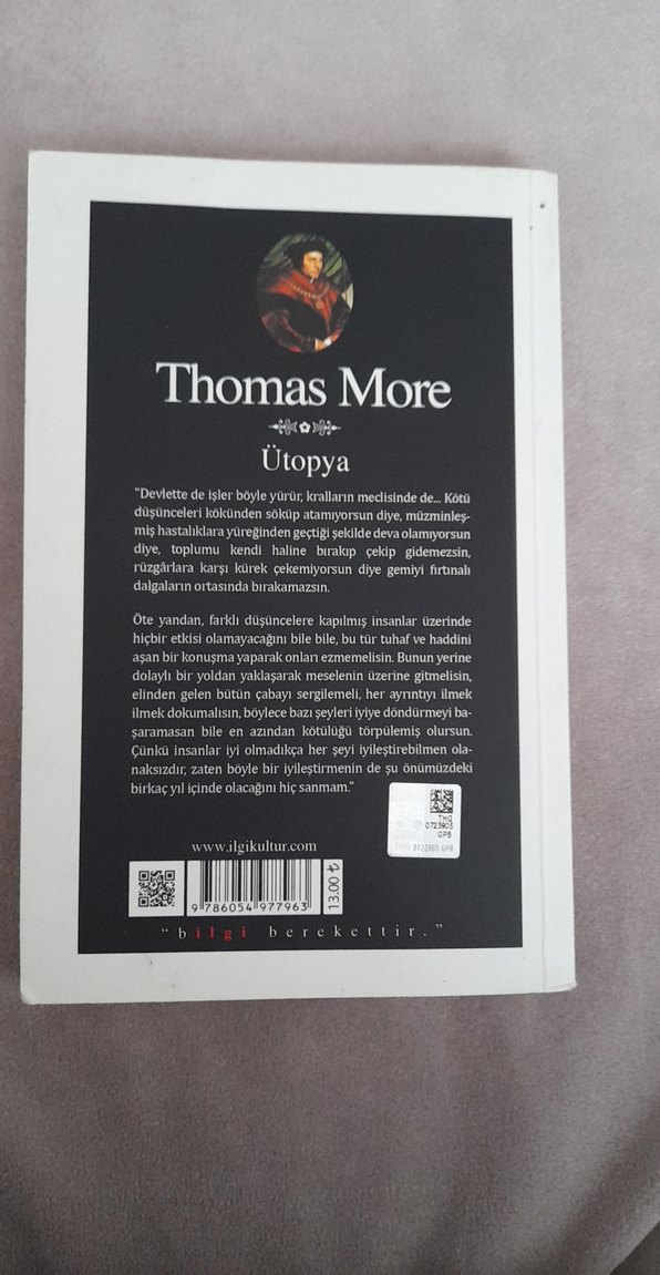 Ütopya - Thomas More - Görsel 2
