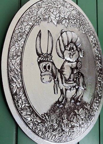 Parlak Gri duvar süsü - Görsel 2