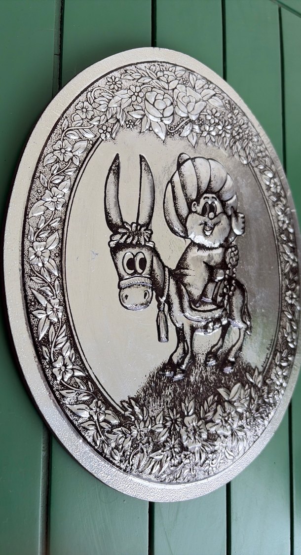 Parlak Gri duvar süsü - Görsel 2