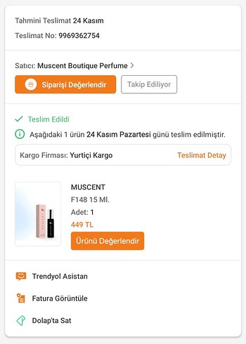 Muscent F148 Chloe Nomade Muadili 15 ml - Görsel 3