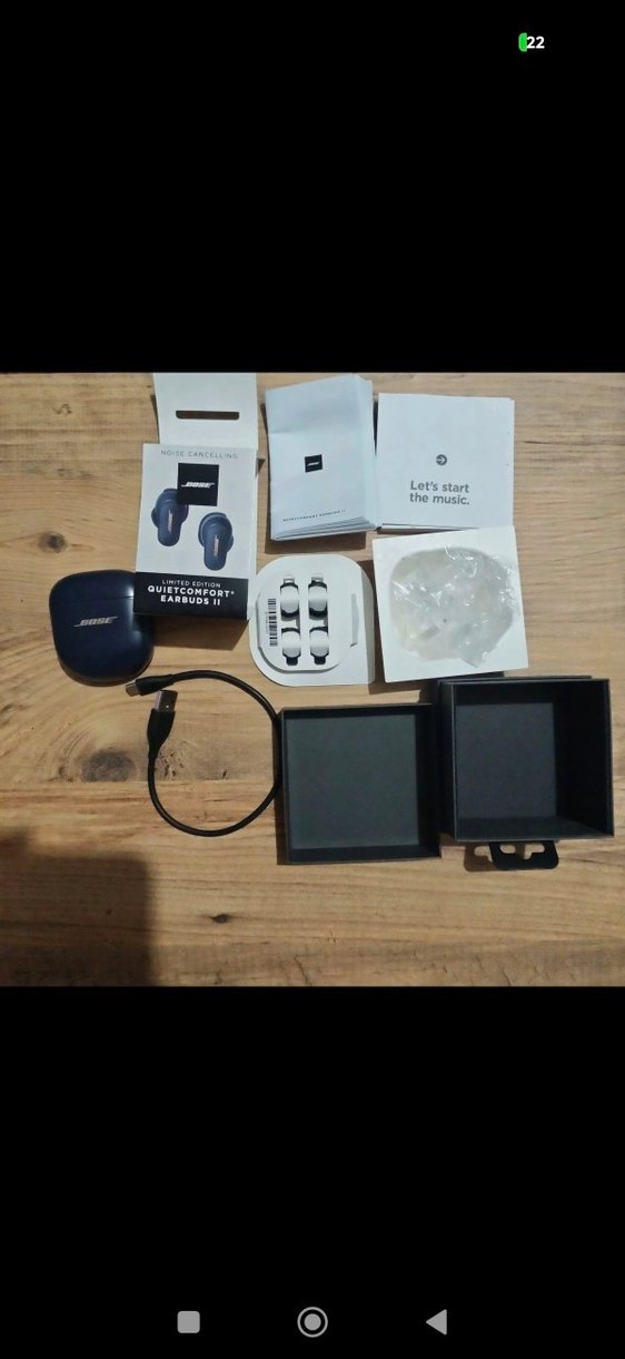 Bose QuietComfort Earbuds II - Gece Mavisi - Görsel 4