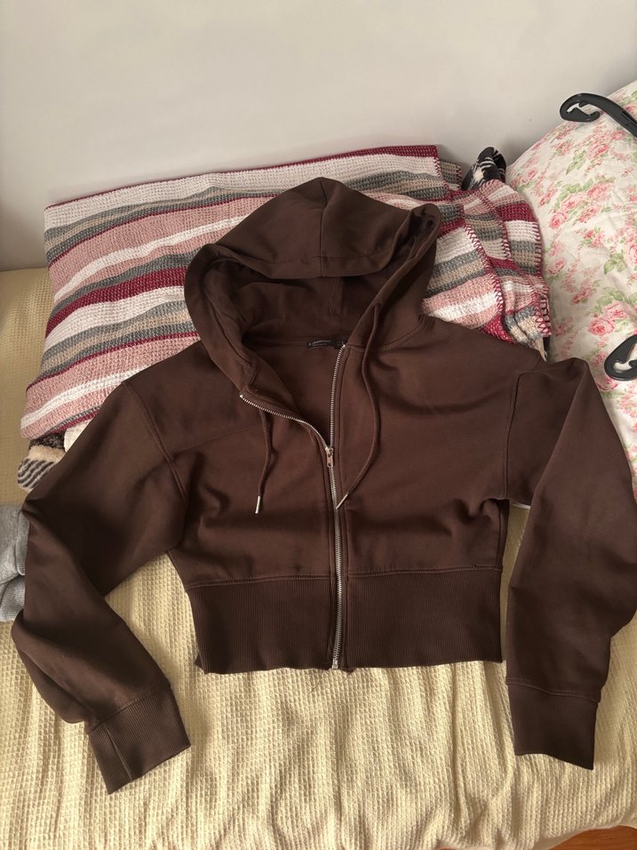 Kahverengi hırka - Görsel 4