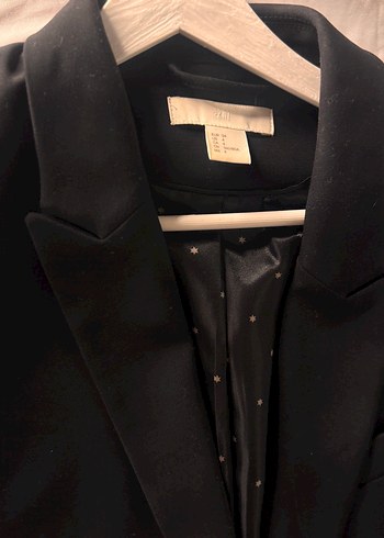 Siyah Düğmeli Kadın Blazer Ceket - Görsel 3