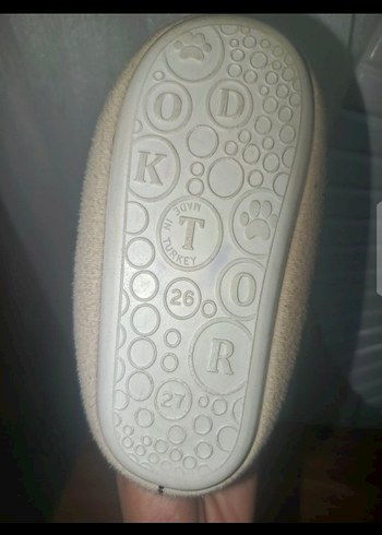 Kahverengi Erkek Çocuk Sıcak Ev Terliği - Görsel 3