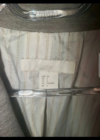 Gri Kadın Blazer Ceket - Görsel 2