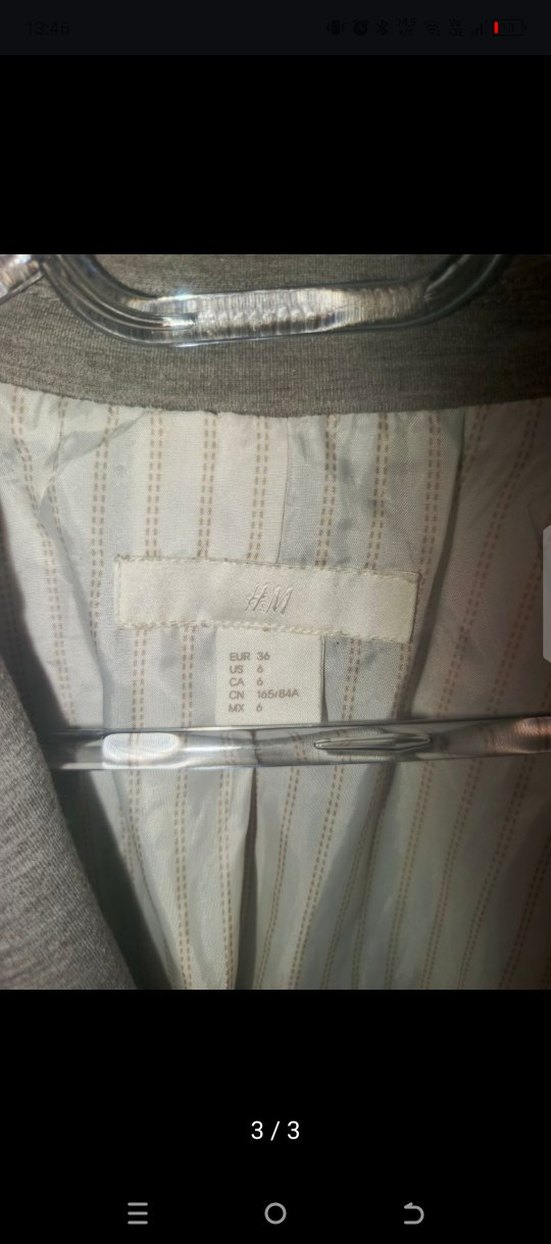 Gri Kadın Blazer Ceket - Görsel 2