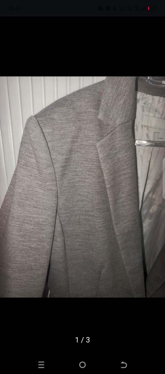 Gri Kadın Blazer Ceket - Görsel 3