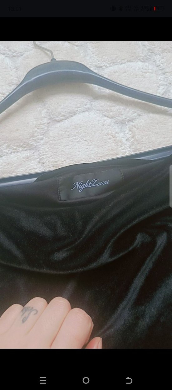 Uzun Kollu Siyah Midi Elbise adl marka - Görsel 3