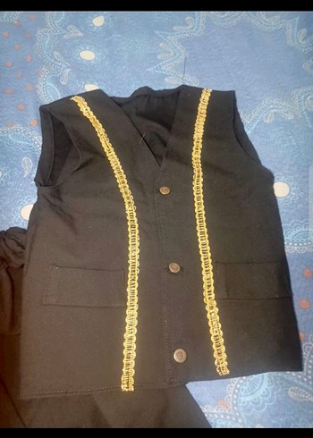 Siyah Çocuk Yöresel kıyafet - Görsel 2