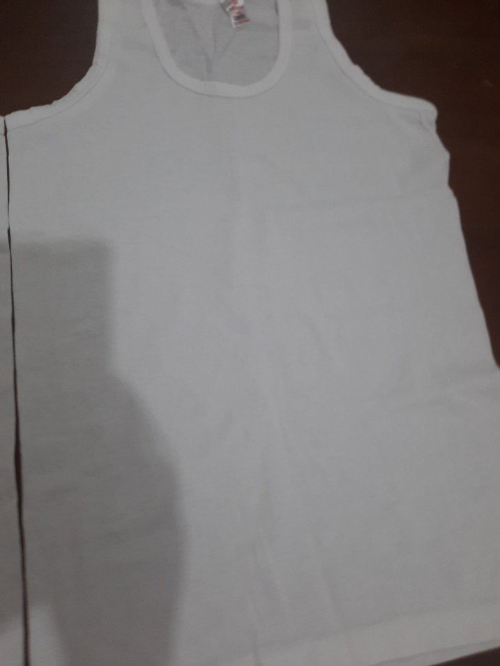 Beyaz Çocuk Atlet 8 adet 13 14 yaş - Görsel 4