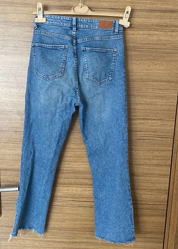 Mavi Kadın Midi Boy Denim Kot Pantolon - Görsel 2