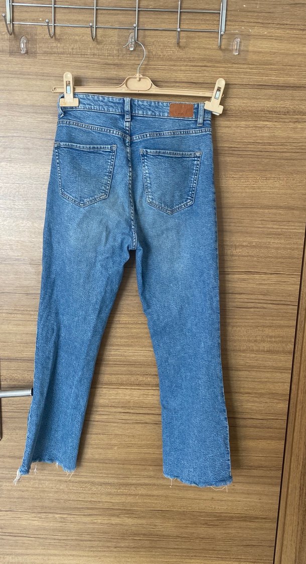 Mavi Kadın Midi Boy Denim Kot Pantolon - Görsel 2